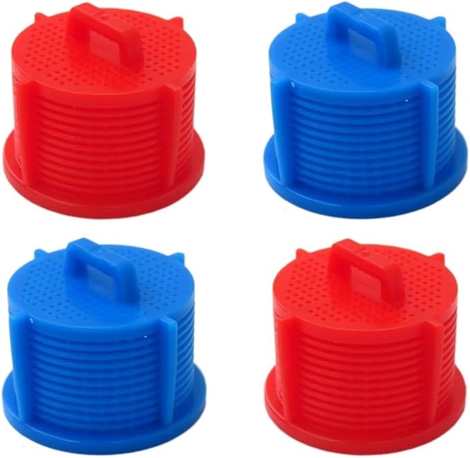 4PCS AGM73269501 Washer Water Inlet Valve Filter Screen Compatible for Kenmore/LG Washing Machine 1810261, AP5202486, PS3618281, EAP3618281 - AquaVibe