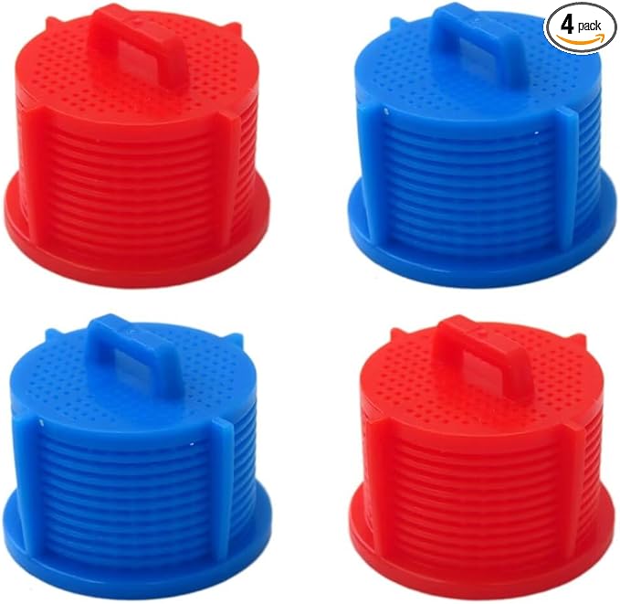 Premium 4Pcs AGM73269501 Washer Water Inlet Valve Filter Screen for L-G Washing Machine - Replaces WM3875HWCA, WM2250CW, WM2650HRA, WM2650HWA, WM2450HRA, WM8500HVA, WM3050CW, WM4070HVA - AquaVibe