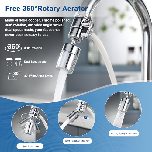 Upgrade 6 Stage Stainless Steel Countertop Water Filter