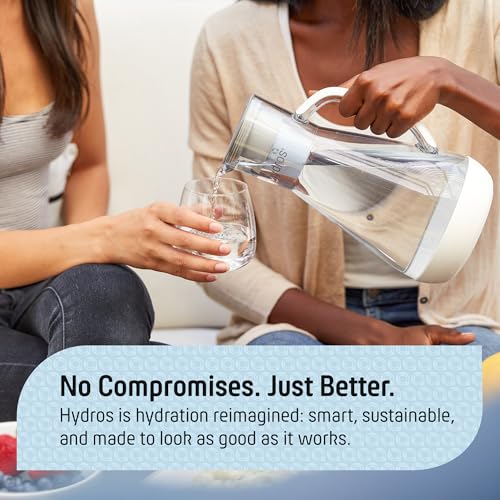 64 Ounce Water Filter Pitcher with Patented Fast Flo Tech