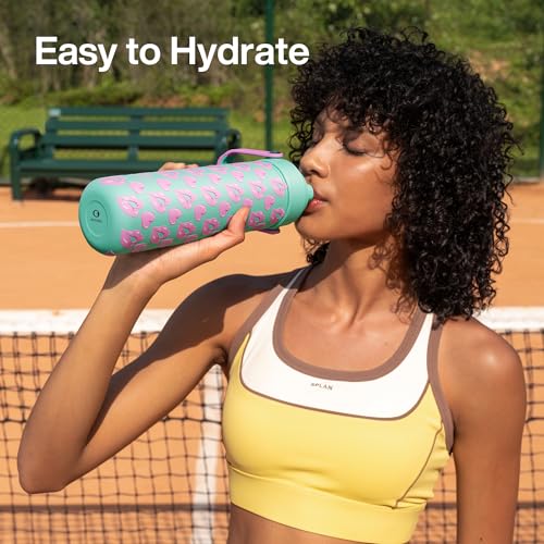 Insulated Water Bottle with Straw Stainless Steel Water Bottle