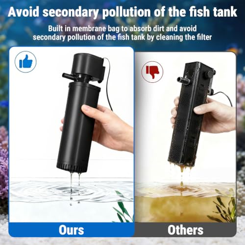 400GPH UV Aquarium Filter for 55