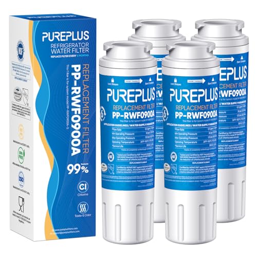 UKF8001 Refrigerator Water Filter Replacement for Maytag UKF8001P (4 Count)