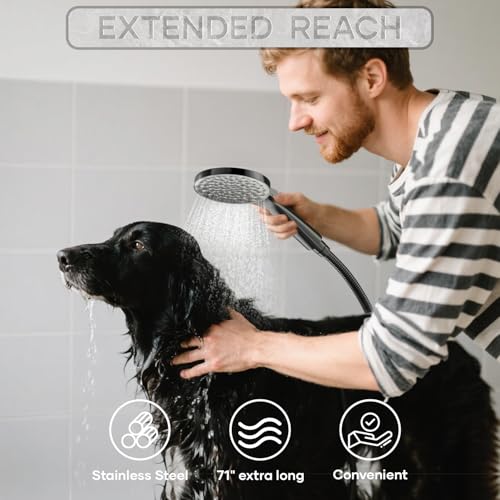 Dual Shower Head with Handheld Combo