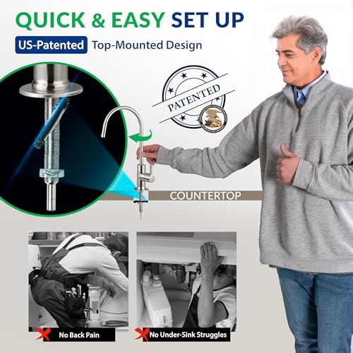 RCB3P Tankless Reverse Osmosis Filtration System