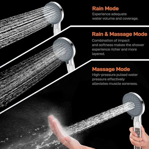 Filtered Handheld Showerhead with 30