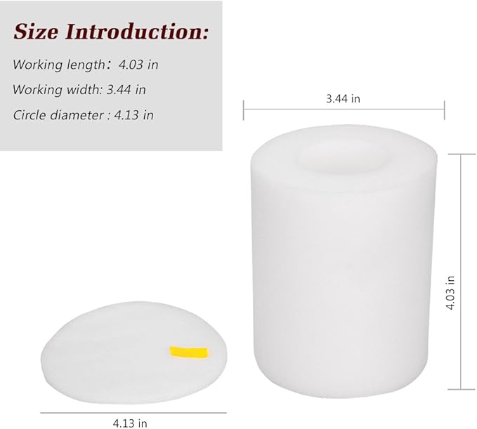 I-clean Filter Kits Compatible with Shark Rotator Pro Lift-away NV501 NV500 NV502 NV503 NV505 NV510 NV520 NV552 ZU780 ZU782 ZU785 UV560 [Not fit NV650 NV755 series] - AquaVibe