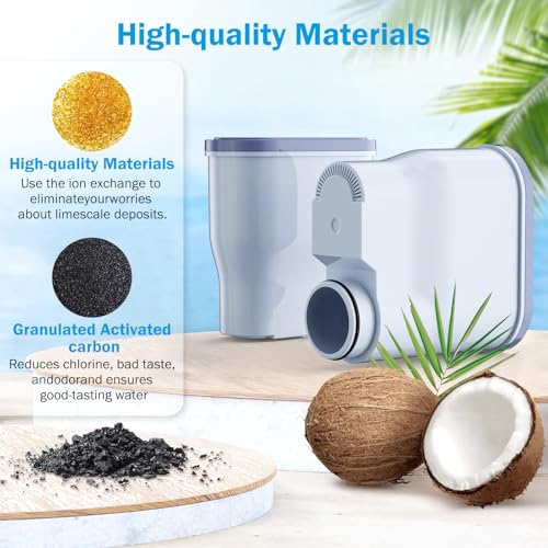 4 Pack Coffee Filters Compatible with Philips AquaClean CA6903 (4 Count)