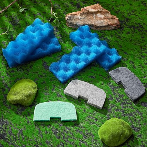 40 Pcs Replacement Filter Media Kit Compatible with Fluval 206 (40 Count)