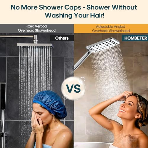 High Pressure Rain Shower Head with Handheld