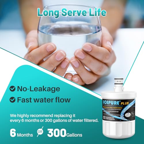 PLUS NSF53&42 Premium 5231JA2002A Refrigerator Water Filter (2 Count)