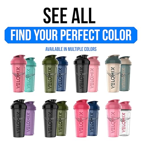 2 Pack 28oz Protein Shaker Bottle for Protein Mixes (2 Count)