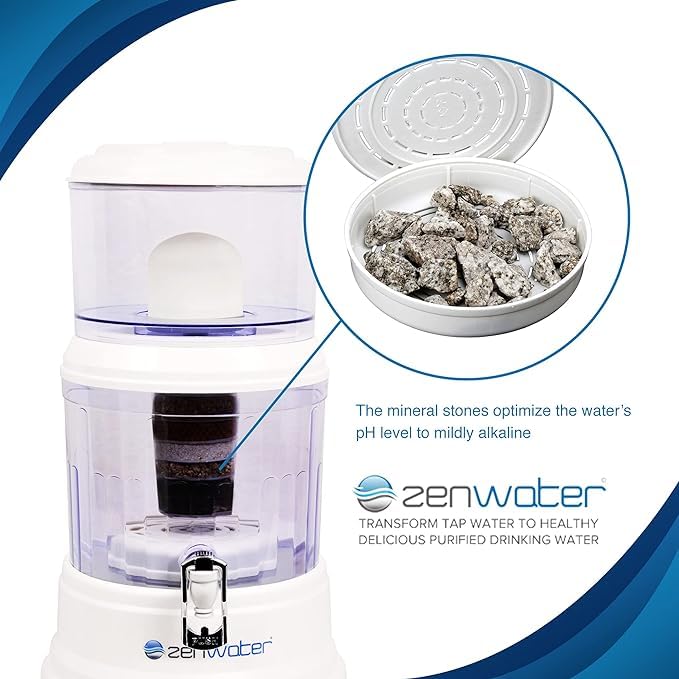 Maifan Mineral Stones Case Replacement for Zen Water Filter System