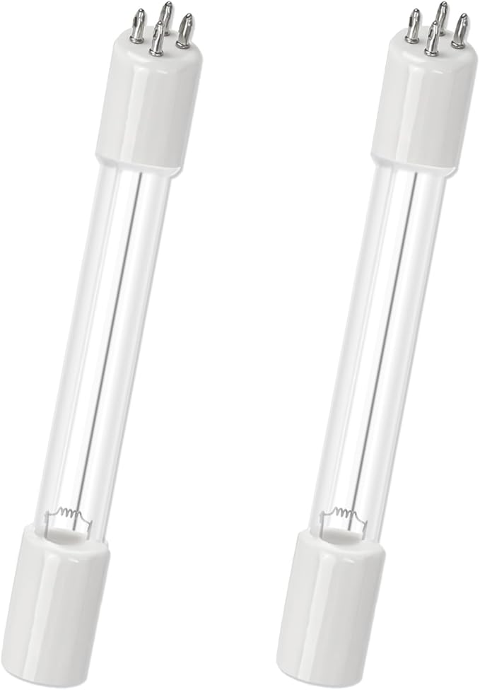 Replacement UV Bulb 5W, Compatible with COODIA 5W UV Filter Pump and Sunsun CUV-305, CUV-505, JUP-02 Filter, Replacement for UVC Aquarium Light, 2 Pack