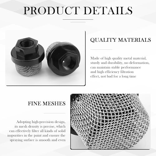 4Pcs Hose Inlet Strainer Filter