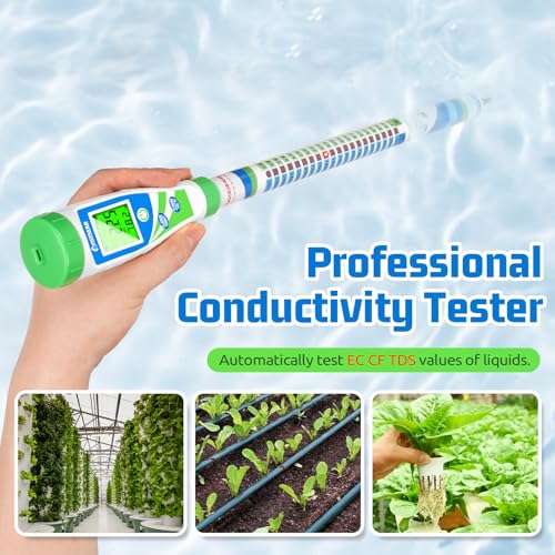 Digital Conductivity Tester PPM and EC Meter with Light Indicator