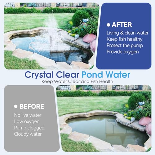 55W Solar Pond Pump with Filter Kit