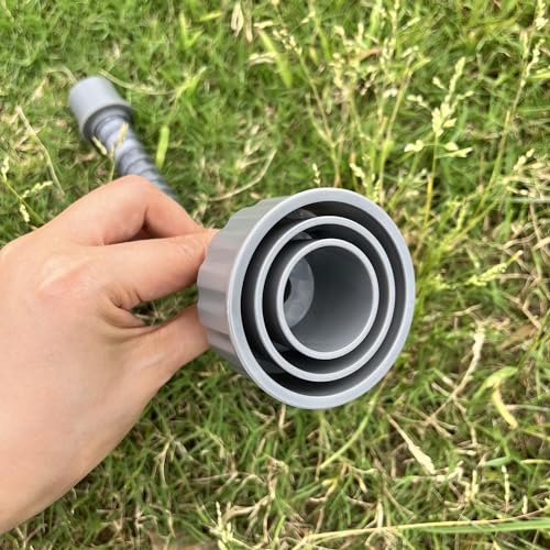A C Drain Lines Cleaner Tool in Wet Vac Attachment To Unclog And Evacuate