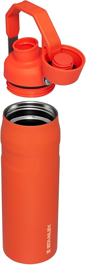 Stanley IceFlow Fast Flow Water Bottle | Angled Spout Lid | Lightweight & Leakproof for Travel & Sports | Insulated Stainless Steel | BPA-Free
