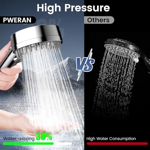 Filtered Shower Head with Handheld