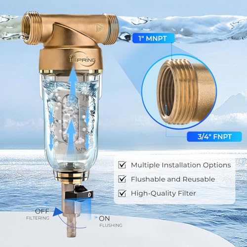 WSP 50SLS Spin Down Sediment Filter & Scale Inhibitor
