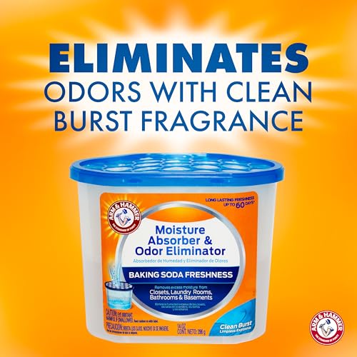 Clean Burst Moisture Absorber and Odor Eliminator Tubs (42 Ounce)