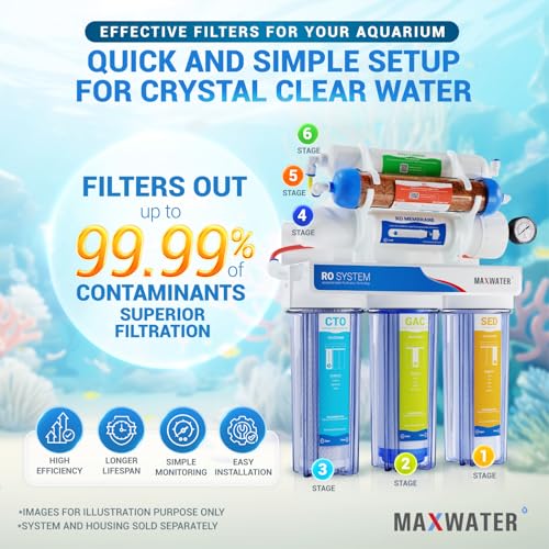 Replacement Filters for 6 Stage RO DI System w