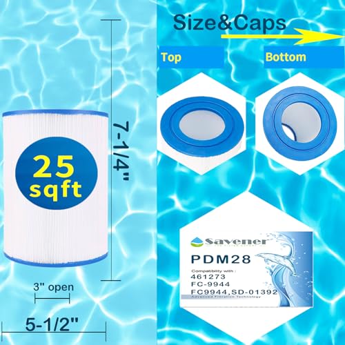 PDM28 Hot Tub Spa Filter Cartridge