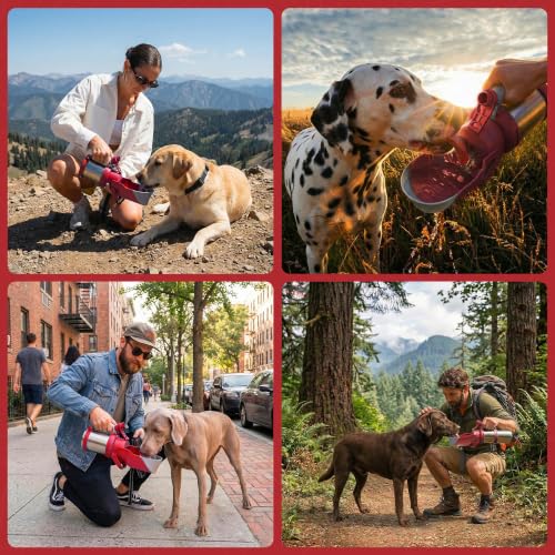 PupFlask Pro Portable Insulated Dog Water Bottle (50 Fl Oz)