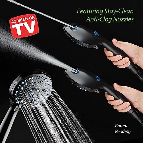 AquaCare 50 mode High Pressure 7 inch Shower Head Combo w