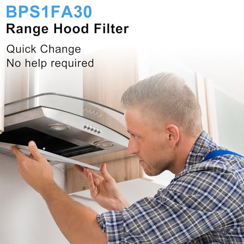 BPS1FA30 99010299 Allure Range Hood Filter fit BPS2FA30 99010305 (2 Count)