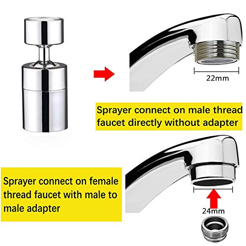 360 Degree Swivel Sink Faucet Aerator
