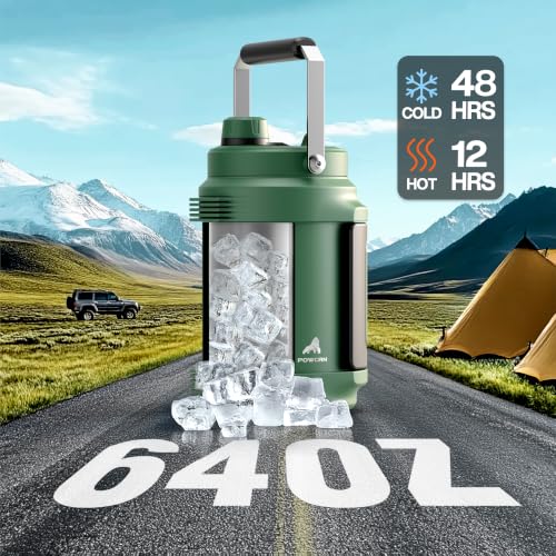 64oz Insulated Water Bottle for Outdoors