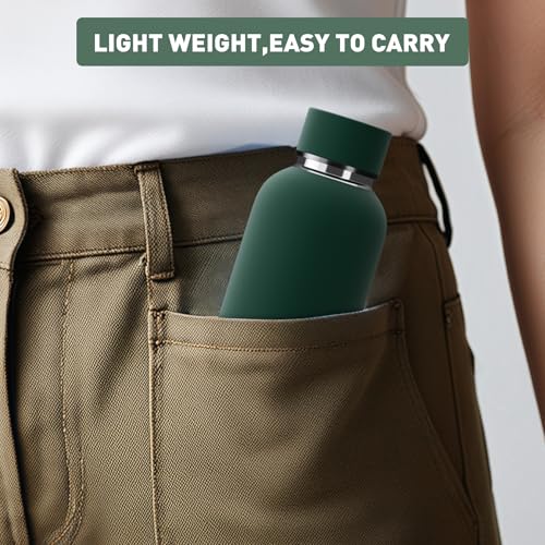 Small Water Bottle 12oz with Clip