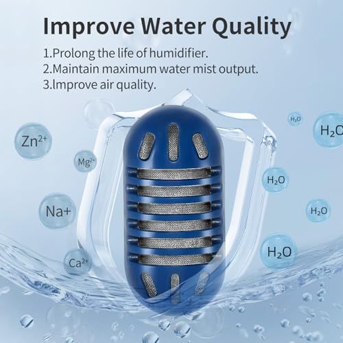 Demineralization Cartridge Compatible with HoMedic Ultrasonic Humidifier (12 Count)