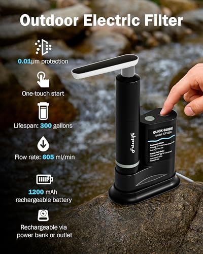 Electric Camping Water Filter & Purifier