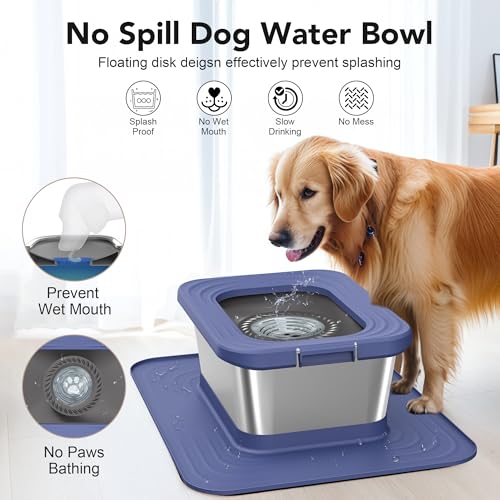 10L Stainless Steel Dog Water Bowl