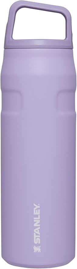Stanley IceFlow Cap and Carry Water Bottle | Wide Mouth Twist Lid | Lightweight & Leakproof for Travel & Sports | Insulated Stainless Steel | BPA-Free