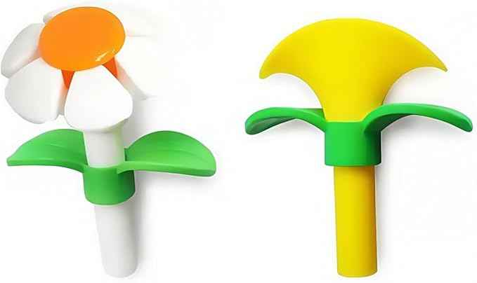 2Pcs Cat Fountain Replacement Flower Nozzle Head for Round Cubic Top Water Dispen, Cat Fountains