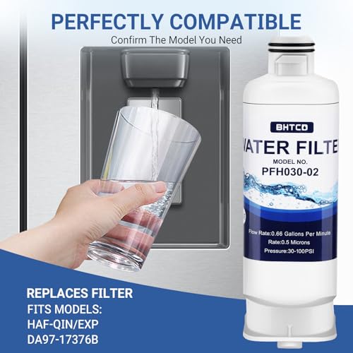 Water Filter for Samsung RF29BB8600QLAA RF30BB6600QLAA RF23BB8600QLAA