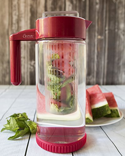 Glass Water Infusion Pitcher