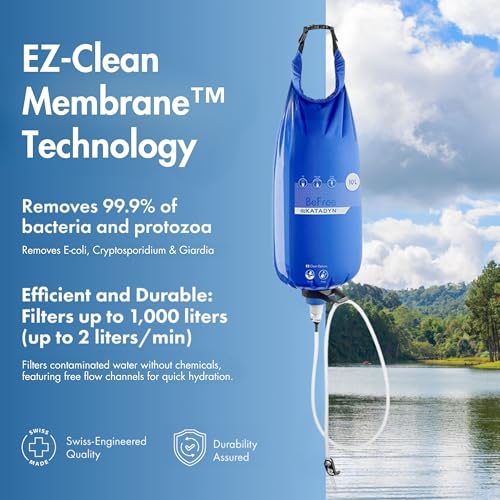 BeFree Gravity Water Filter 10L for Base Camp & Large Groups