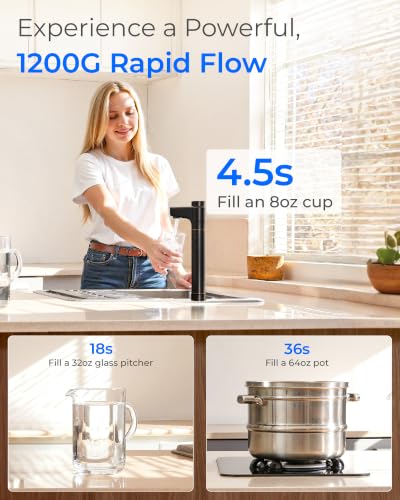 X12 WAQ Under Sink Alkaline Mineral RO Water Filter