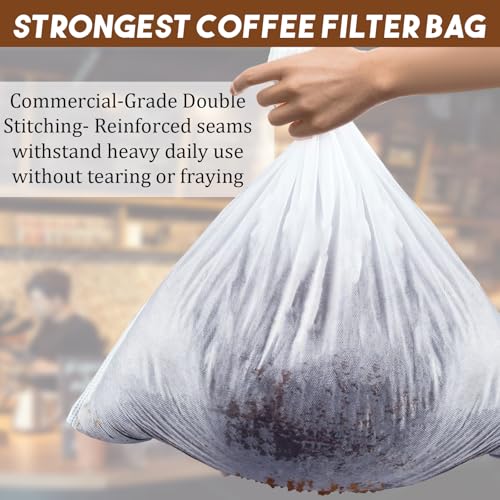 50 Pcs Commercial Cold Brew Coffee Filters for 5 Gallon Buckets & Commercial Cold Brew Coffee Makers (50 Count)