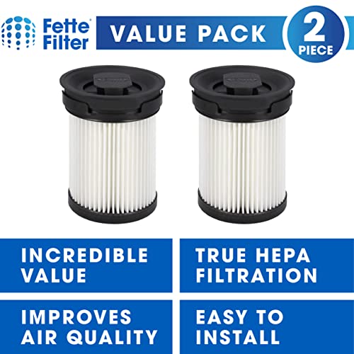 Fine Dust Vacuum Filter Compatible with Miele TriFlex HX1 FSF Cordless Stick Vacuum Cleaners Series (2 Count)