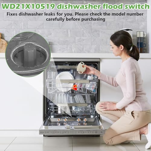 WD21X10519 Dishwasher Flood Switch Compatible with GE GDT PDT Dishwasher