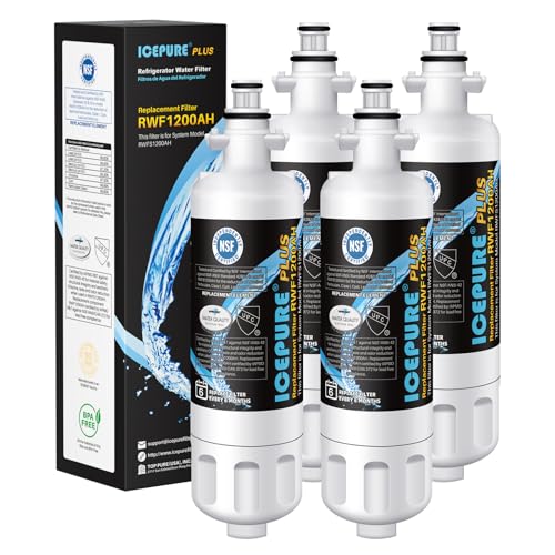 PLUS 46 9690 NSF53 Certified Replacement for LG LT700P Filter (4 Count)