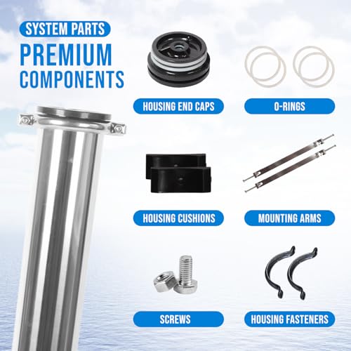 4040 Reverse Osmosis SS Pressure Vessel Membrane