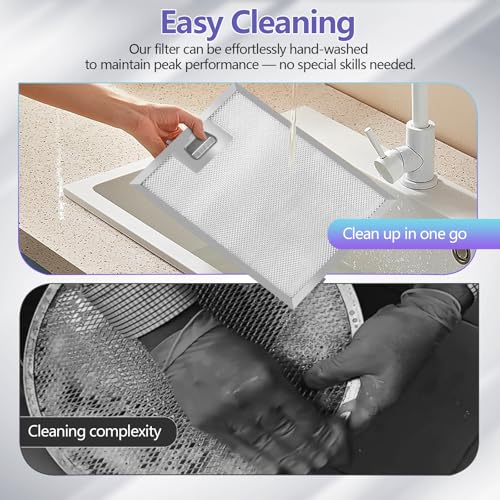 2 Pack S97018029 Range Hood Filter Replacement