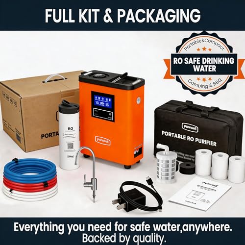 Portable Electric RO Water Filter System with UV Light